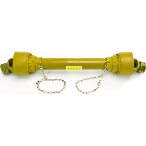 Dema – Cardan 700 - 880 mm – Compatible tracteurs jusqu'à 35 CV – Arbre à cardan 1 3/8' – 6 dents – Tube intérieur triangulaire
