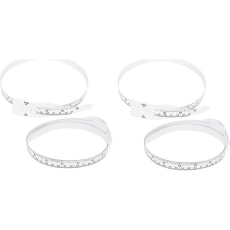 SHINEOFI 2 Ensembles Règles De Mesure Souple Pour Mesurer Circonférence De Tête Bras Stockage Facile 3 Pièces 2 (1/5)