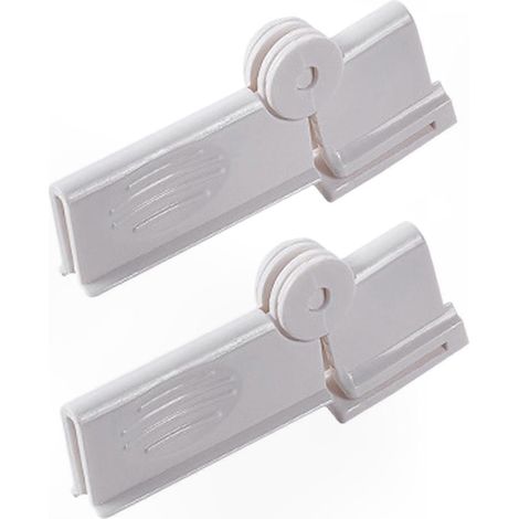 Set mit 2 Clips für Getränkekartons, wiederverwendbarer Verschluss für Lebensmittelbeutel, Aufbewahrungshilfe für Saftkartons (1/5)