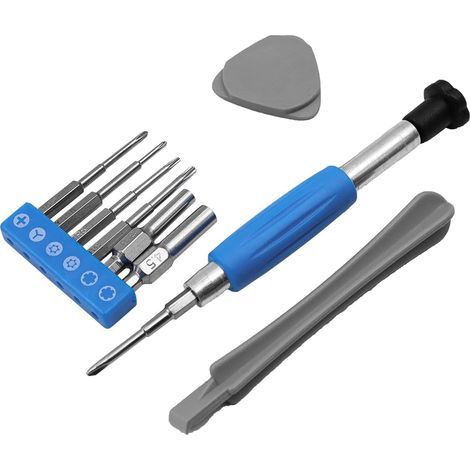 Kit d'outils de Tournevis de réparation, 10 pièces, pour nint-endo Switch Snes N64 NES Wii Triwing (1/5)