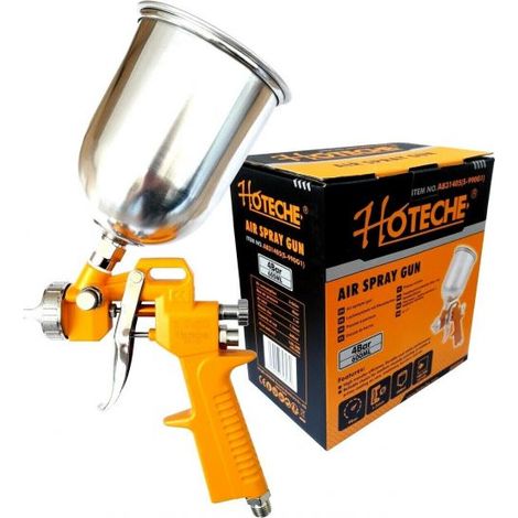 Pistola aerografo verniciatura professionale serbatoio 600ML 1.5 Art. S-990G1