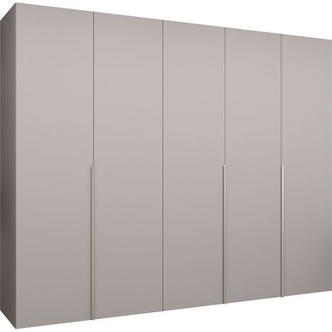 Armoire Hartford 538, Cachemire, 202x250x52cm, Portes d'armoire: Avec des charnières, Nombre d'étagères: 0