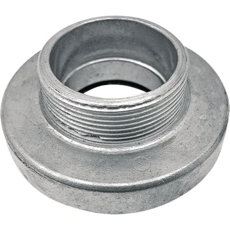 Connettore fisso Storz DN 100 filettatura esterna 4" 115 mm tubo di irrigazione a goccia in alluminio (1/2)
