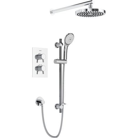 Bristan Apelo Concealed Dual Control Shower Pack Chrome