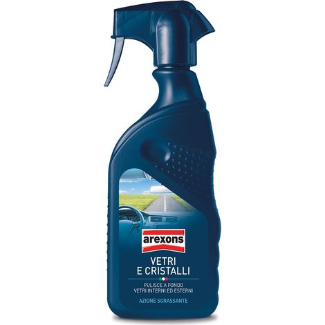 DETERGENTE SPRAY VETRI E CRISTALLI ml 500  - AREXONS