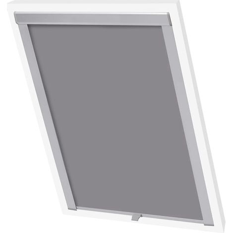 Maison Exclusive - Persiana opaca enrollable gris S06/606 (1/5)