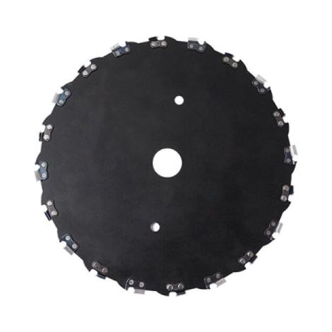30 cm langes Freischneidermesser, 25,4 mm Bohrung, robuster Rasentrimmer zum Kantenschneiden, Ersatzteil für Benzin-Freischneider, langlebige Stahlscheibe (1/4)