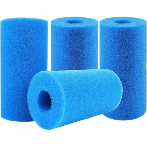 4 éponges filtrantes, demi-filtre, demi-mousse filtrante, éponge filtrante-AquaForge (1/5)