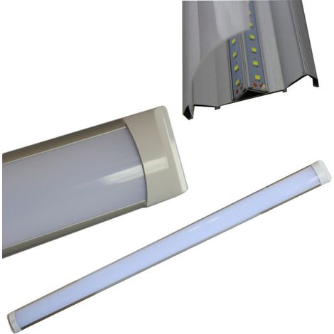 Plafoniera Applique A Led Slim Smd Soffitto Lampada Profilo Spessore 27mm Luce -60 Cm - (1/4)