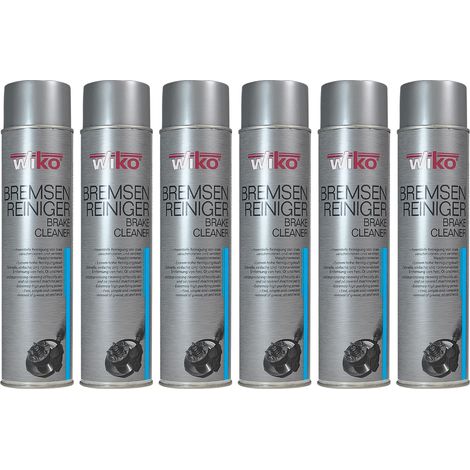 Spray nettoyant pour freins WIKO, 600 ml, 6 pièces