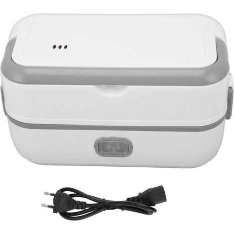 Chauffe-repas Portable Monocouche Acier Inoxydable pour Bureau Voyage Randonnée Prise EU 220V (1/5)