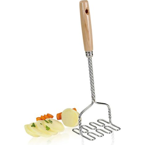 METALTEX menaje metaltex prensapatatas mango de madera ref 195100001 (1/2)