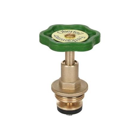 JS Fettkammer-Oberteil, Durchgang-/Schrägsitzventil, mit steigender Spindel, DN50, 2'', aus Messing, mit EPDM Dichtung, 0018015000001