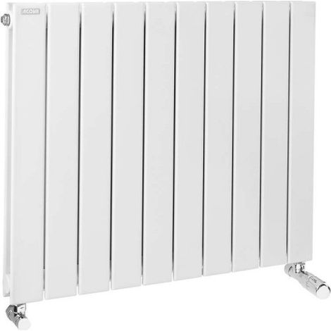 Acova – Radiateur eau chaude en acier double épaisseur 1500W – Extra-plat horizontal pour espaces étroits – HXD080111 (1/2)