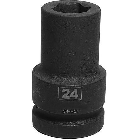 Douille pour clé à choc Hexagonal, 24.0mm Carré 1 pouce ( Prix pour 1 )