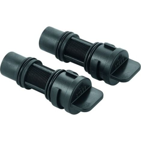 GROHE Rückflussverhinderer 49010, für Rainshower SmartControl Duschsysteme mit Thermostat für die Wandmontage, inklusive Nippel, O-Ring und Feder, Mehrfachverpackung: 2 Stück (1/2)