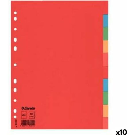 Distanziali Esselte Multicolore Cartone (10 Unità) (1/3)