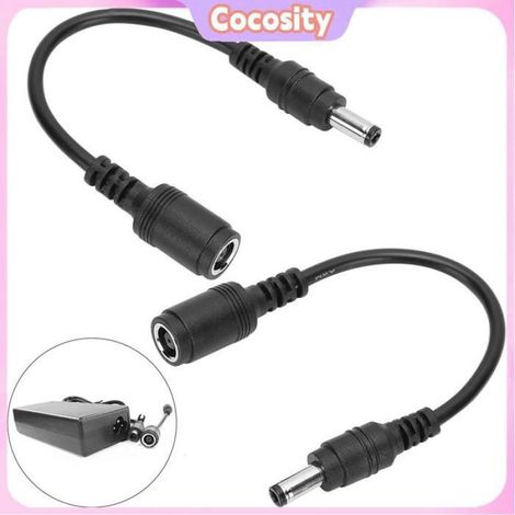 Adaptateur Convertisseur Alimentation Cc - 7,4x5,0 Mm Femele Vers 5,5x2,5 Mm Mâle - Pour Ordinateur Portable - 2 Pièces (1/4)