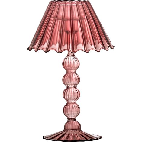 Bloomingville - Cisco Votive - Red - Glass