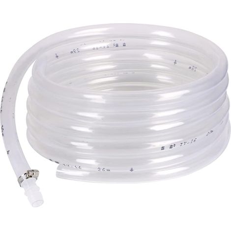 Tuyau de Pression 5M - 15 MM ID x 18 MM OD - Pour Air, Oxygène d'Aquarium, Carburant et Huile - Transparent (1/5)