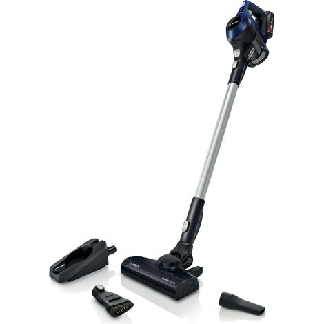 Bosch Serie 6 BCS611P4A Stabstaubsauger/Elektrischer Besen Akku Trocken Hygienefilter Beutellos 0,3 l Schwarz 2,5 Ah