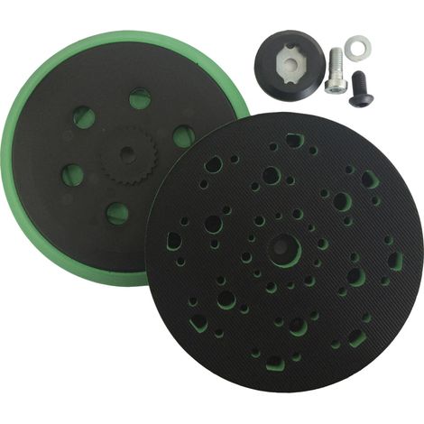 Starcke Schleifteller Klettschleifteller (medium) mit Kletthaftung ø 147 mm