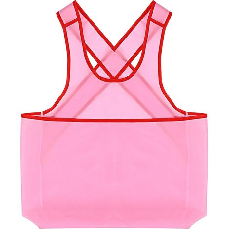 Delantal de lavandería de tela Oxford con bolsillos, para colgar, lavable, para uso doméstico, barbacoa, secado, trabajo. (1/5)