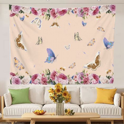 Tapisserie murale de luxe pour chambre d'adolescente 100x75cm (1/5)