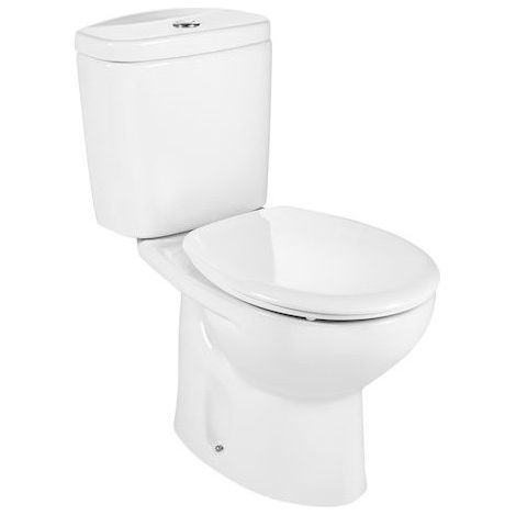 Pack WC au sol VICTORIA sortie horizontale blanc - ROCA - A349392000 (1/3)