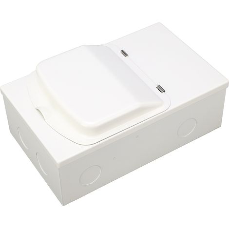 Boîtier de distribution électrique à 6 circuits, commutateur d'alimentation principal vers générateur avec rail DIN (style britannique) (1/5)