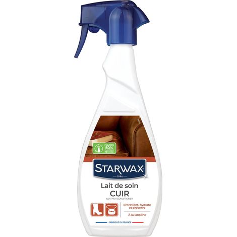 Lait de soin pour cuir 500ml Incolore STARWAX