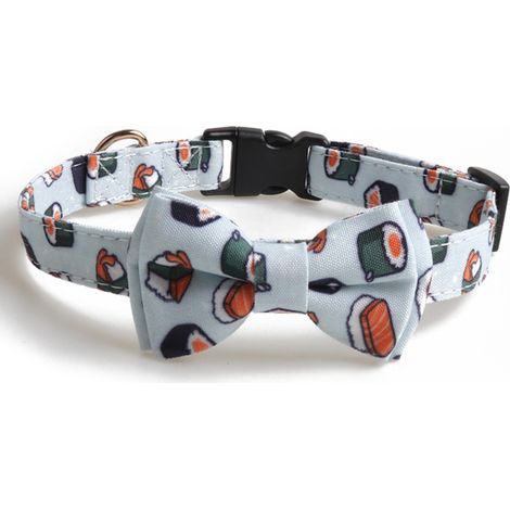 Colliers pour chiens et chats, colliers nœud papillon pour chiens, chats et chiots, Sushi-2 (1/4)