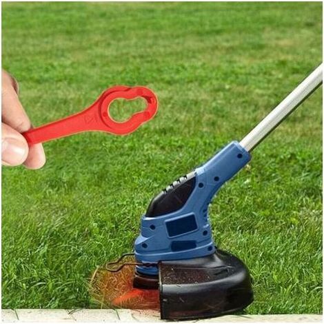 Lot de 50 Lames compatible pour Ferrex Aldi Far 20-i Coupe Bordure, lames de rechange pour Coupe Bordure sans fil Ferrex.. (1/4)