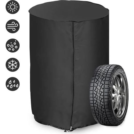 Housse de pneu housse de pneu housse de pneu 4 housses de protection de pneu 80120cm (1/5)