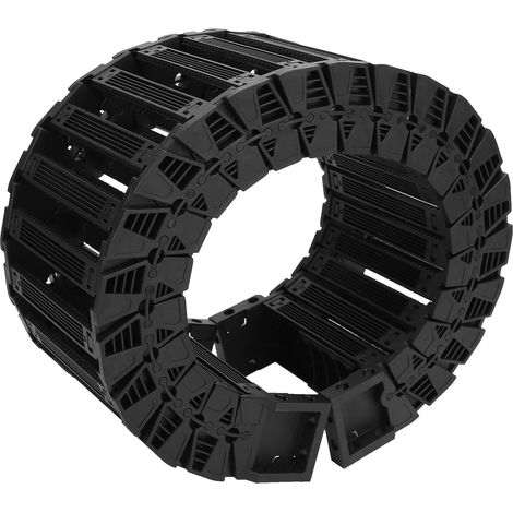 Schleppkettenseil aus flexiblem Nylon für Industriebedarf, geräuscharme Ausführung, Tankschleppseil, 0,7/1 Meter, S40 x 50, 1 Meter (1/5)
