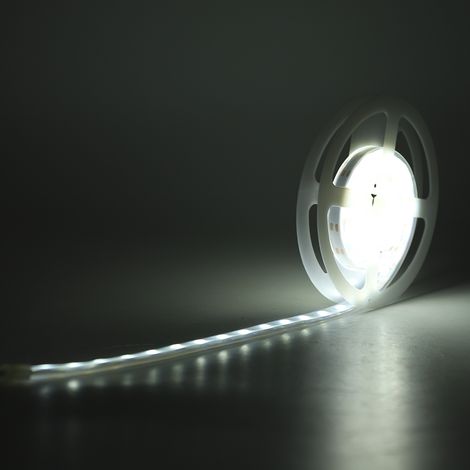 Ruban LED 60 LEDs Dimmable Éclairage Armoire Miroir Maquillage Bande Flexible Blanc 5m (1/5)