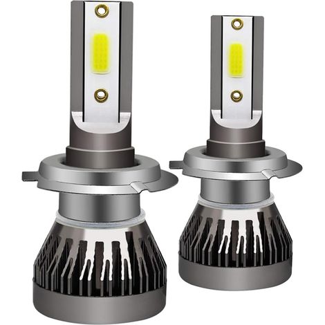 H7 Car Headlight Mini LED Bulbs Car Headlight Kit 6000K LED Lamp 2Pcs (1/5)