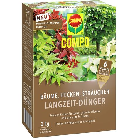 COMPO Bäume, Hecken, Sträucher Langzeit-Dünger 2 kg