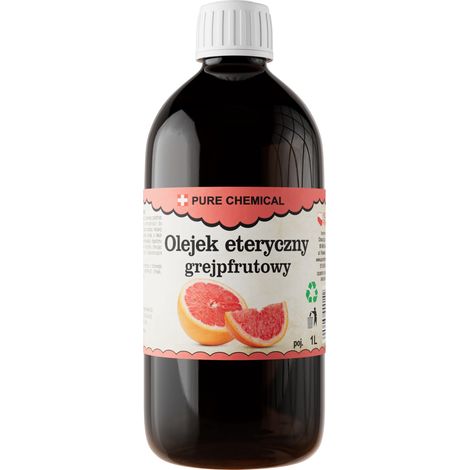 Olio essenziale di pompelmo - 1 L - Naturale - Aromaterapia - Benessere