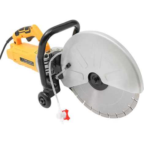 Scie à béton électrique 3000 W avec lame de scie de 350 mm Scie à pierre Coupe-béton 220 V 4200 tr/min Coupe sans poussière Scie à béton sec humide avec pompe à eau (1/5)