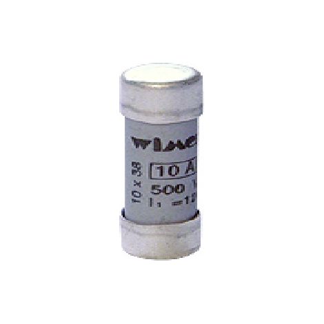 Fusibile cilindrico 10,3x38 mm 0,5A vetro per schede elettroniche