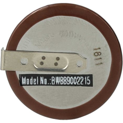 vhbw Akku kompatibel mit Ford Transit Connect Autoschlüssel (50 mAh, 3 V, LiV2O5)
