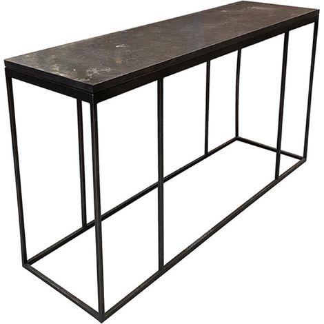 Console plateau pierre - Pierre Naturelle - Noir - Interior's (1/5)