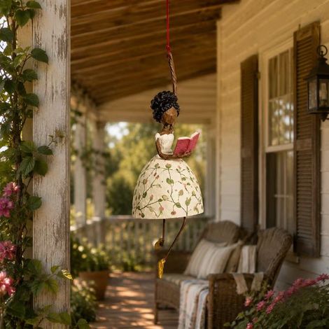 Fun New Whimsical Dancing Lady Hanging Ornaments - Dancing Lady Hanging Ornaments - A -
