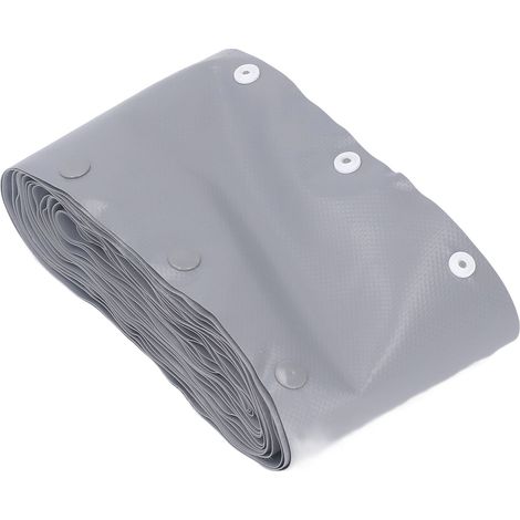 Gaine câble bouton pression, protège-fils ignifuge PVC, gestion des câbles, 5m / 16,4ft, manchon rétractable (1/5)