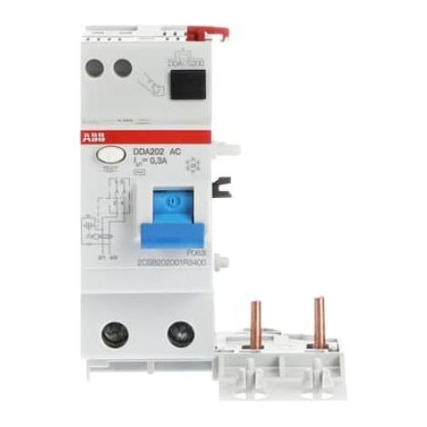 Abb dda202 ac 40a 300ma blocco differenziale con gli ineterruttori magnetotermici b427918 (1/3)
