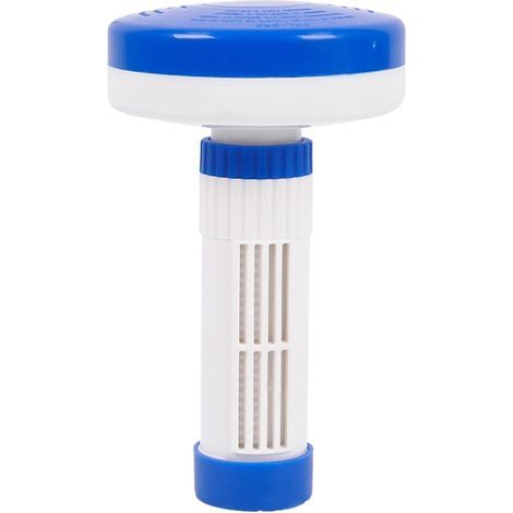 12 x 21 cm Distributeur de pastilles de chlore à flotteur, portepastilles automatique grande capacité avec débit réglable et contrôle de libération (1/5)