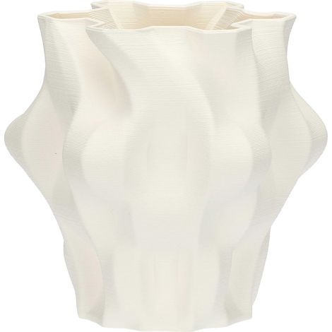 Vase Deco Origami L en céramique, 26 x 26 cm, Profondeur 24 cm, Collection Trama (1/3)