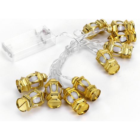 Guirlande lumineuse décorative en forme de bouteille de kérosène pour Ramadan, Aïd, fête musulmane, fournitures de fête (1/5)