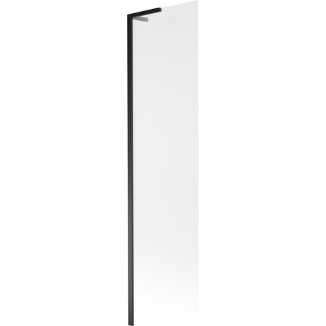 Mexen Next L paroi de douche 1 volet 50 x 150 cm, givre, noir - 895-050-000-03-30-70 (1/5)